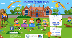 Desktop Screenshot of johnhuntprimary.co.uk